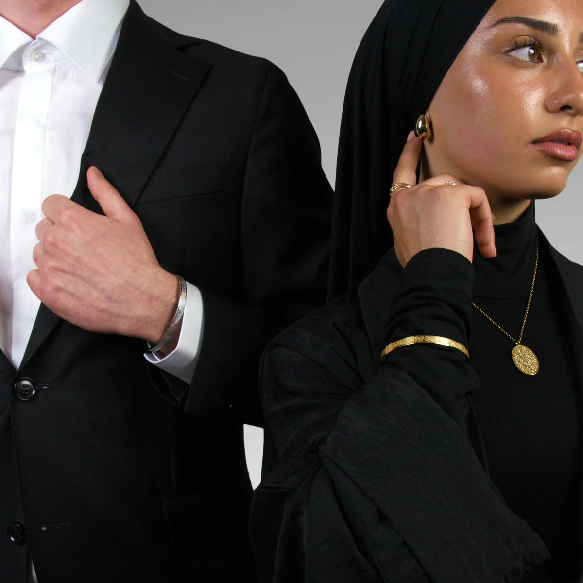 Pack Bracelet Bague,collier Ayatoul Koursiyou |Protection ,Ouverture|Bénédiction