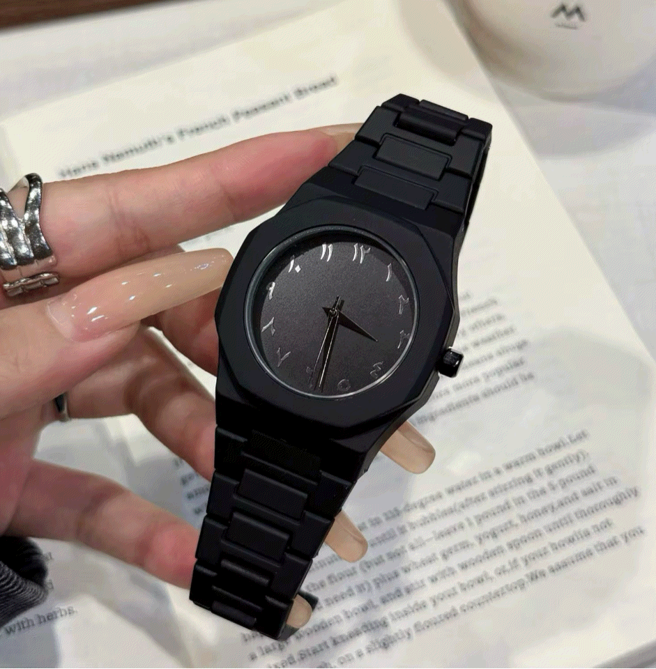 Montre Polycarbon Premium Unisexe – Style Moderne et Raffiné avec Regulateur offerte