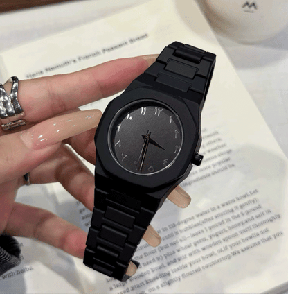 Montre Polycarbon Premium Unisexe – Style Moderne et Raffiné avec Regulateur offerte
