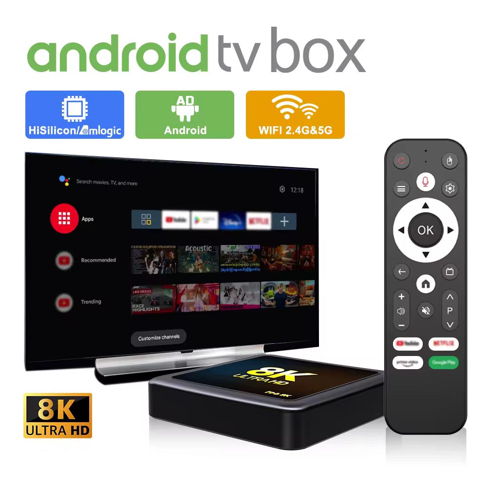 BOX TV ANDROID  – Transformez votre télé en Smart TV !