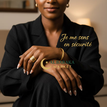 Pack Bracelet Bague,collier Ayatoul Koursiyou |Protection ,Ouverture|Bénédiction
